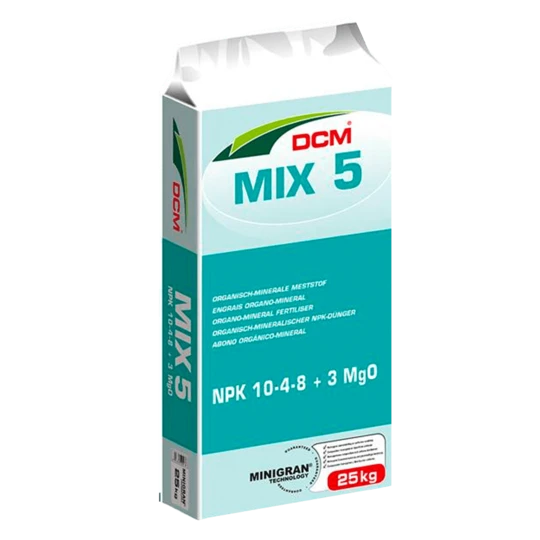 DCM MIX 5 - 25 Kg ( O.a. Boom/sier/groente) 1 DCM MIX 5 - 25 Kg ( O.a. Boom/sier/groente)